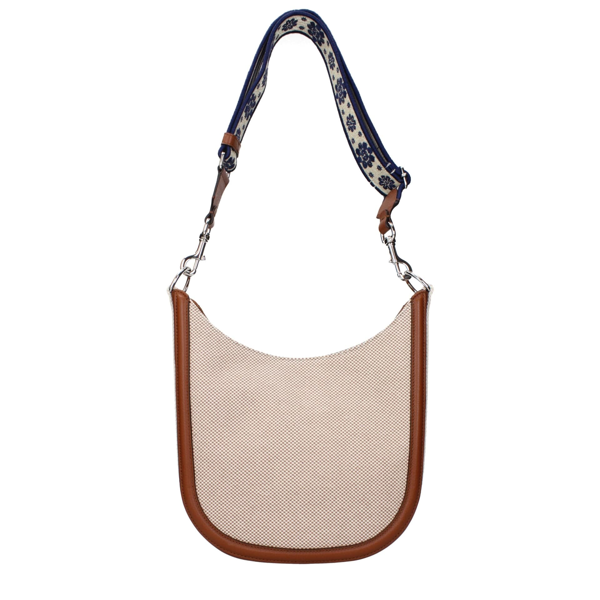 Valentino Garavani Beige Fabric Crossbody Bag - 3