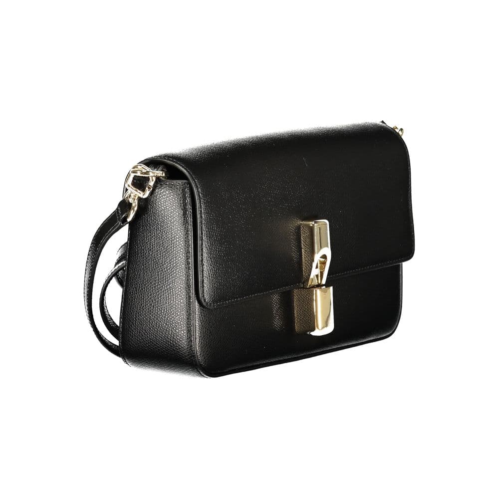 Furla Nero Leather Women Handbag - 3