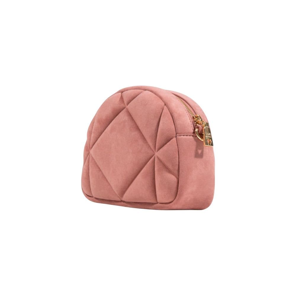 Love Moschino Pink Suede Leather Handbag - 5