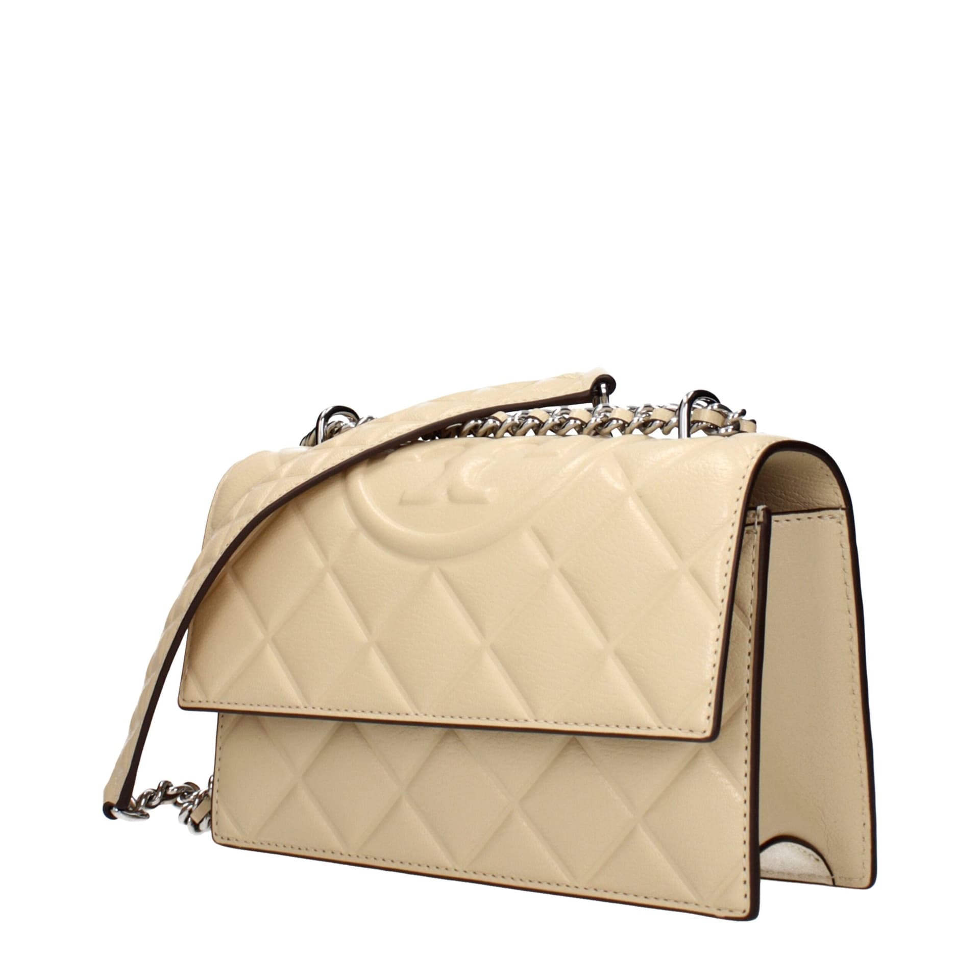Tory Burch Beige Leather Crossbody Bag - 2