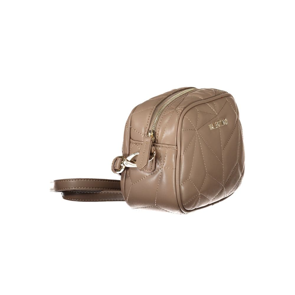 Mario Valentino Brown Polyurethane Women's Bag - 2