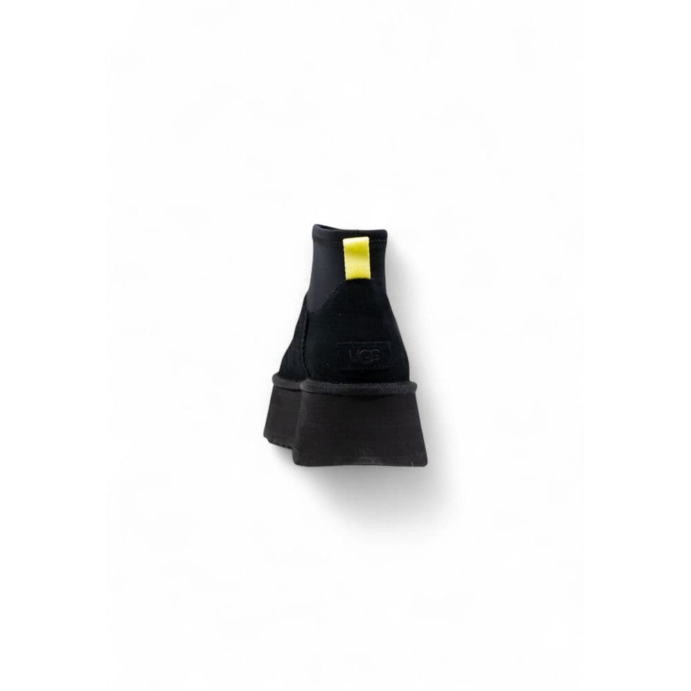 UGG Black Suede Leather Ankle Boots - 4