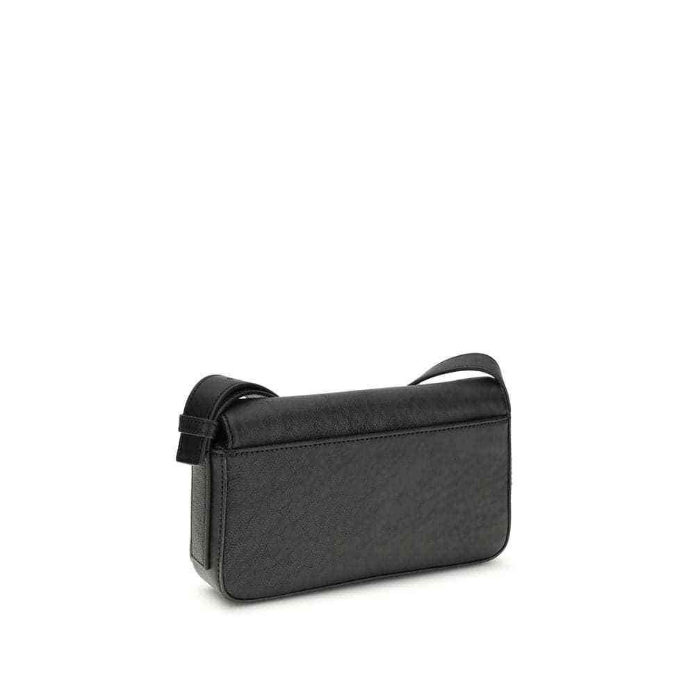 Alexander Wang Black Calf Leather Bos Taurus Shoulder Bag - 3
