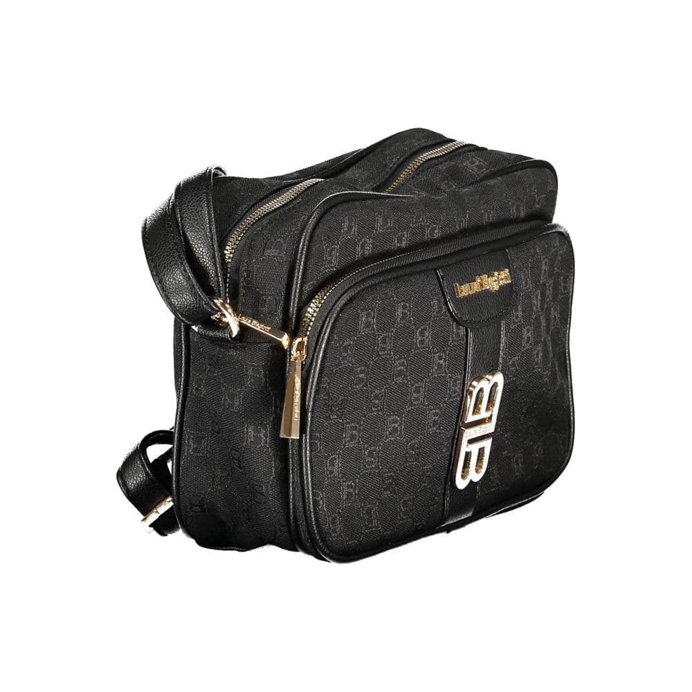 Laura Biagiotti Black Polyester Women Handbag - 3
