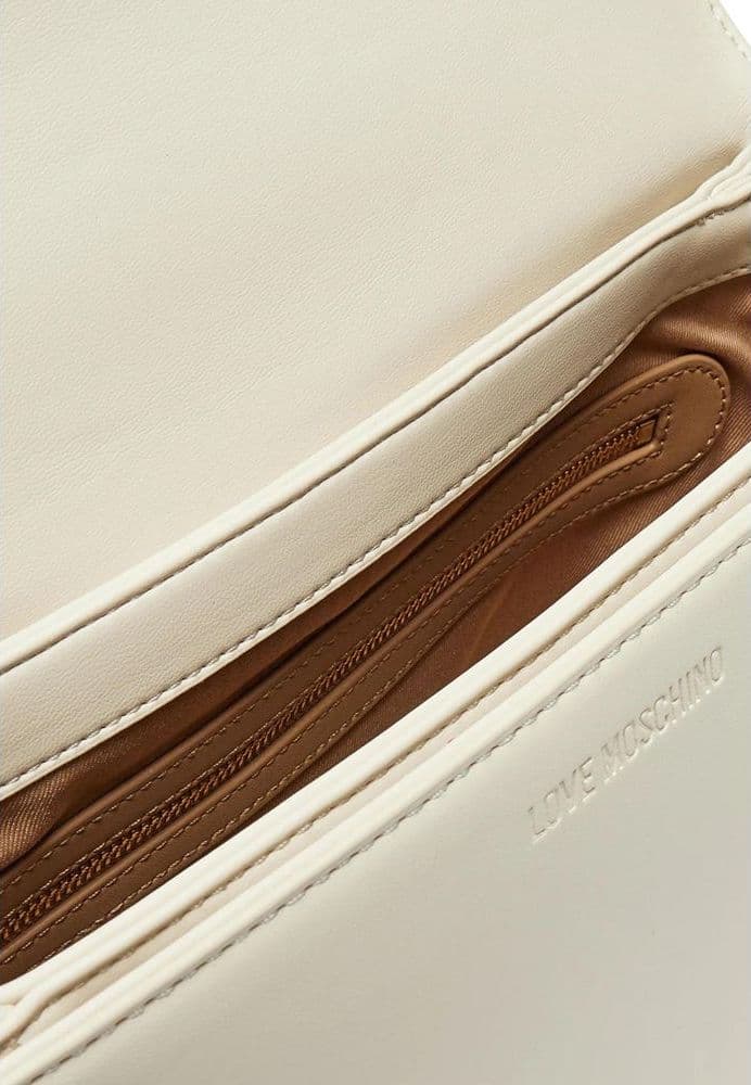 Love Moschino Beige Polyethylene Handbag - 5