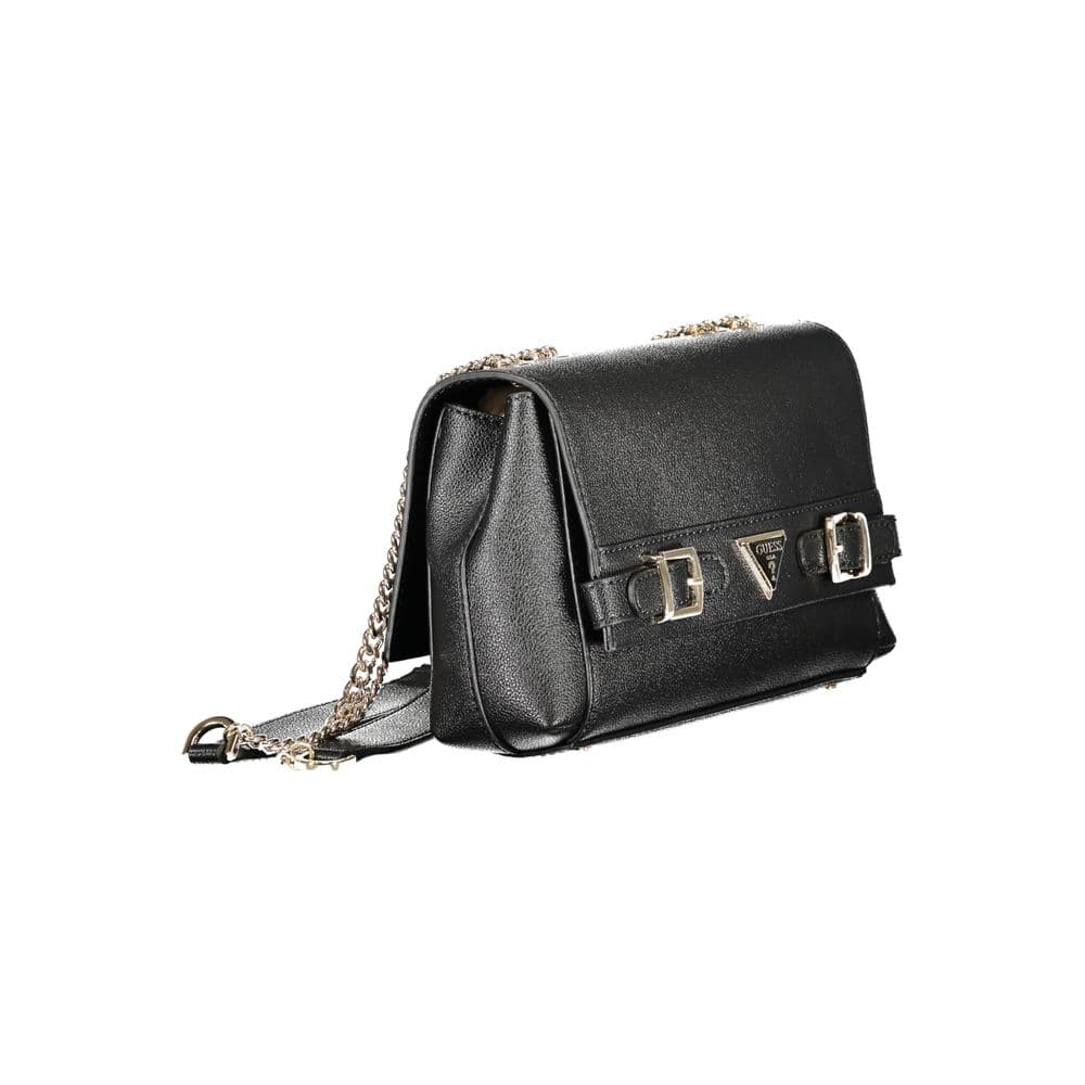 Guess Jeans Black Polyurethane Women Handbag - 3