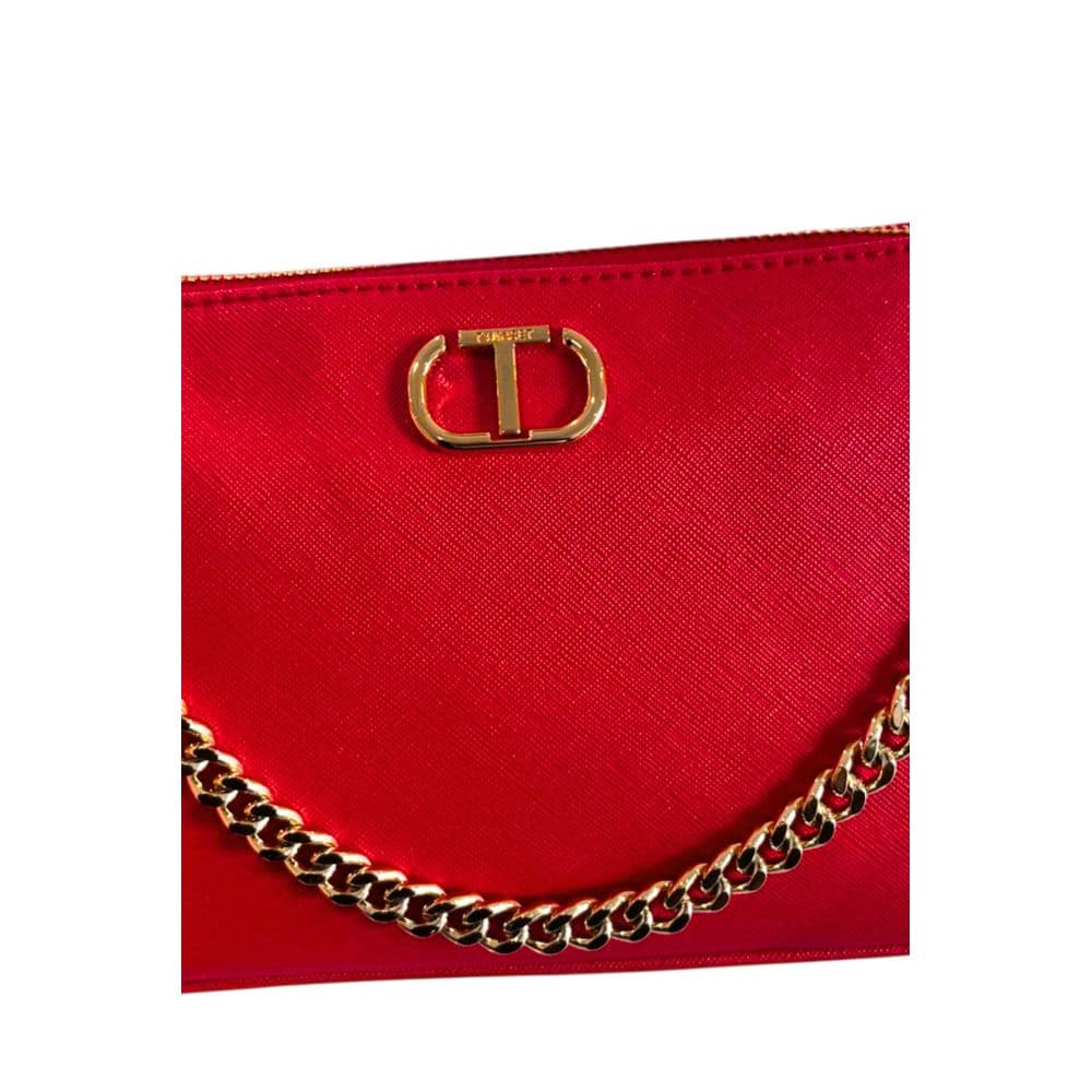 Twinset Red PU Women Crossbody Bag - 6