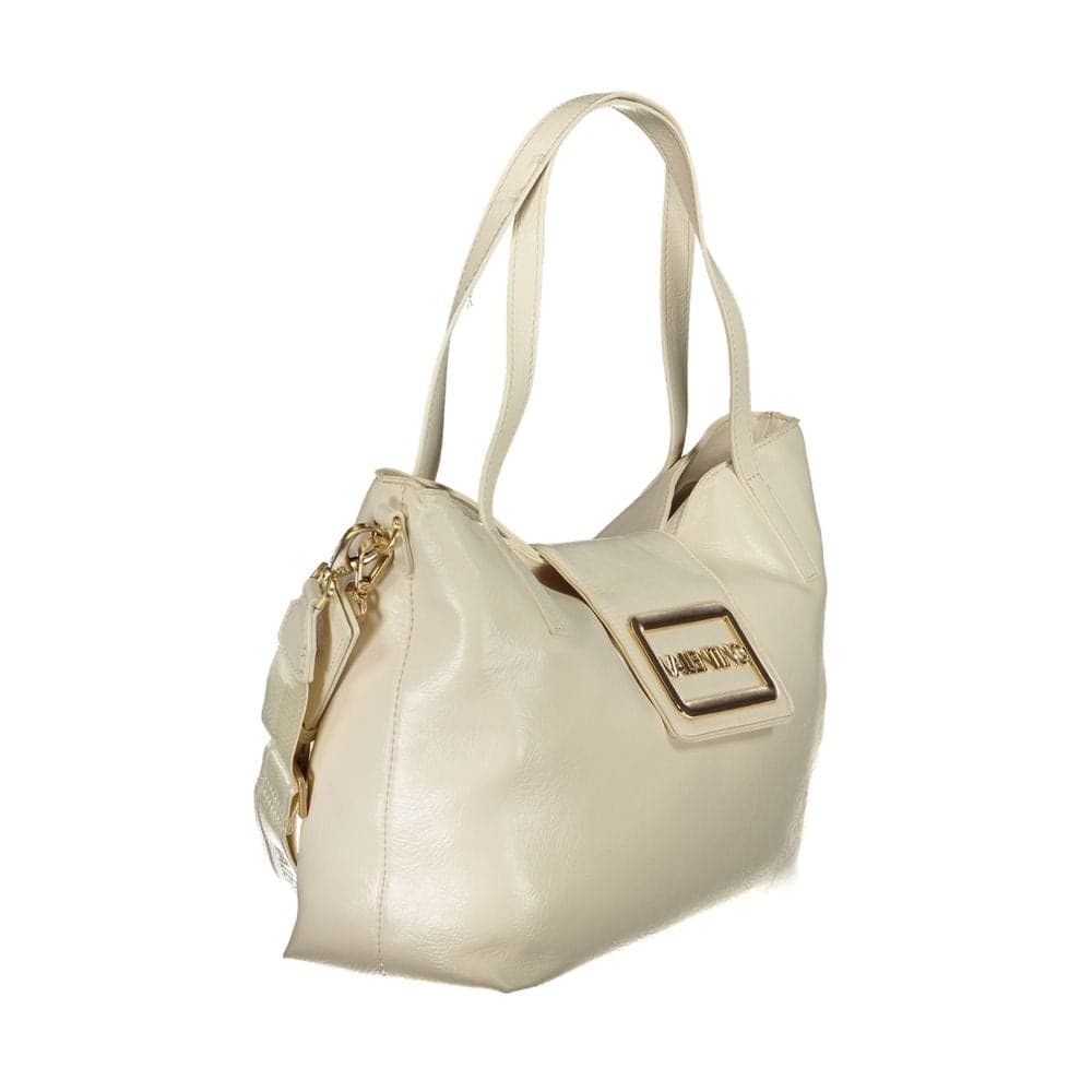 Mario Valentino Beige Polyurethane Womens Bag - 3