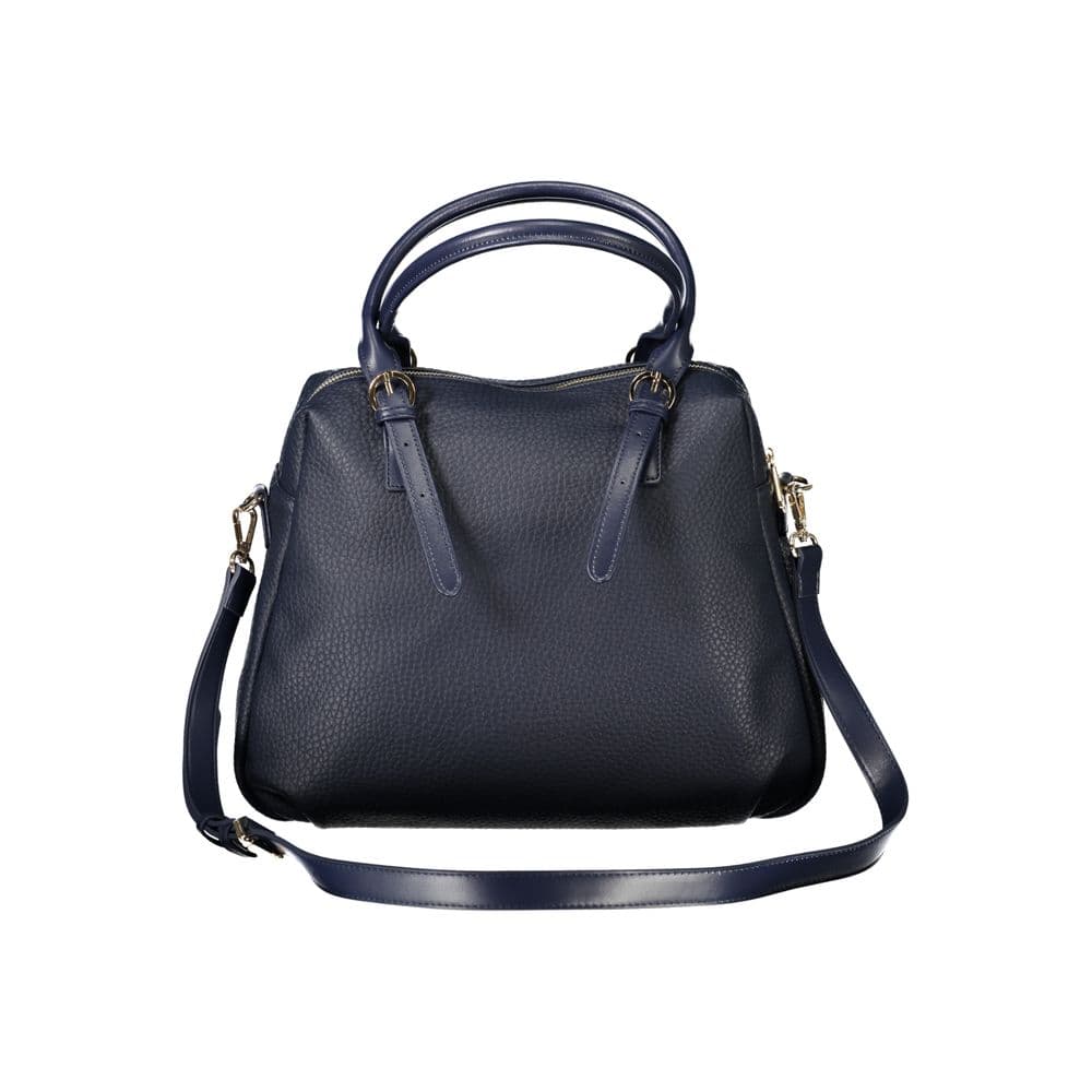 Mario Valentino Blue Polyurethane Women's Bag - 2
