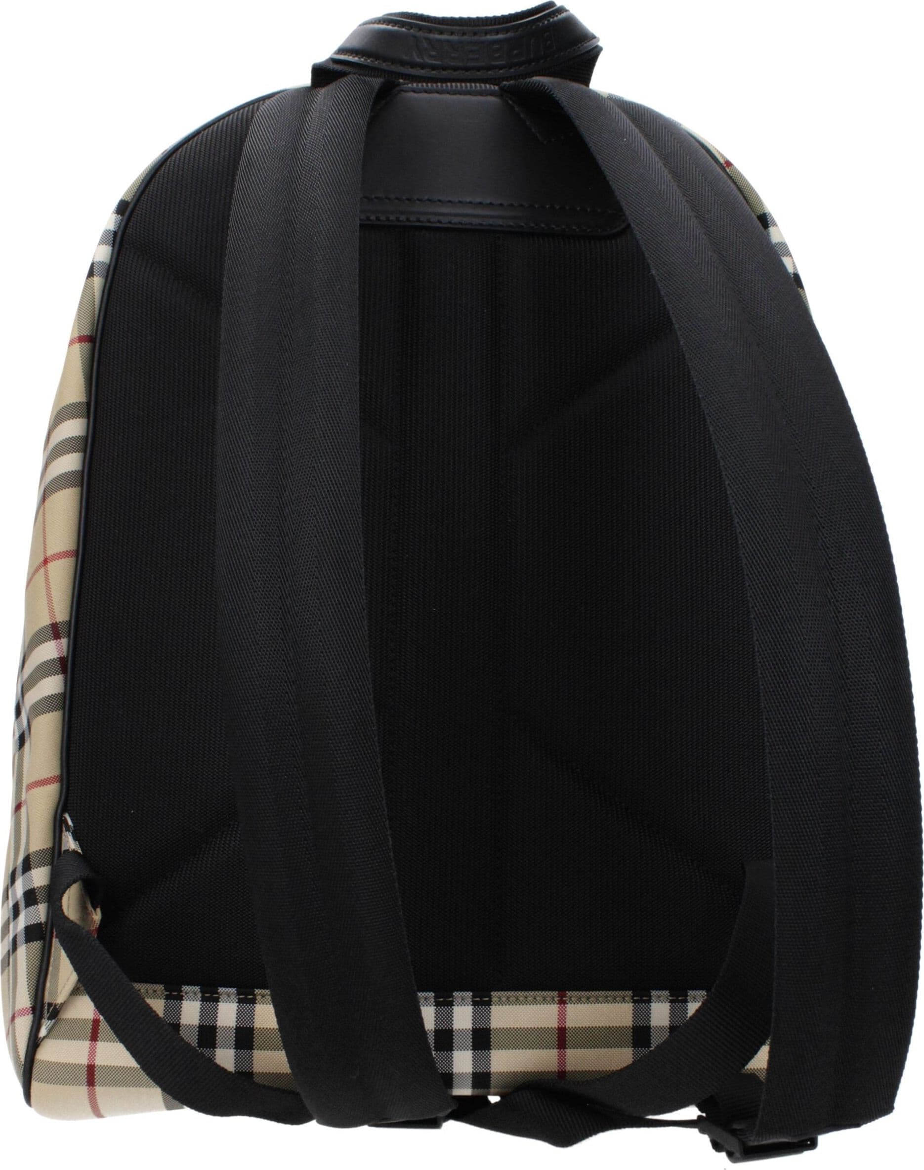 Burberry Beige Fabric Backpack - 3