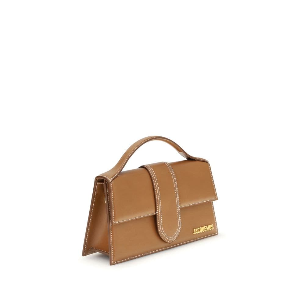 Jacquemus Brown Calf Leather Bos Taurus Handbag - 2