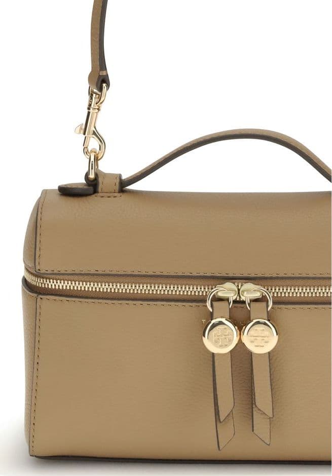 Tory Burch Beige Calf Leather Bos Taurus Shoulder Bag - 4