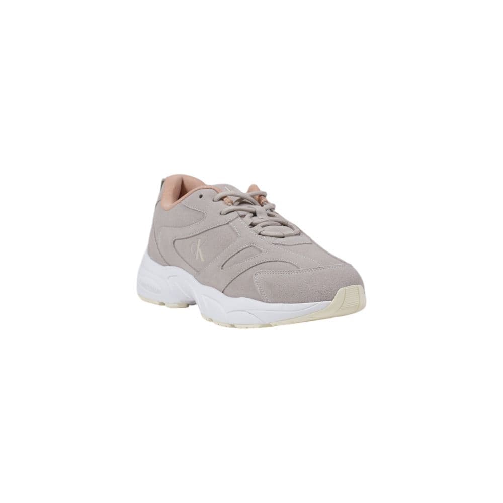 Calvin Klein Jeans Gray Artificial Leather Athletic Sneakers - 2