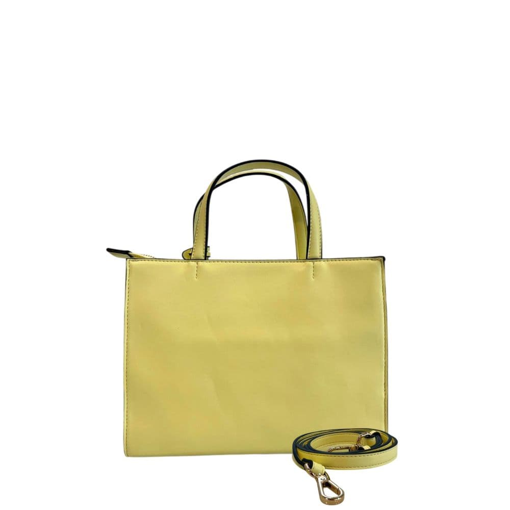 Twinset Yellow PU Women Handbag - 3