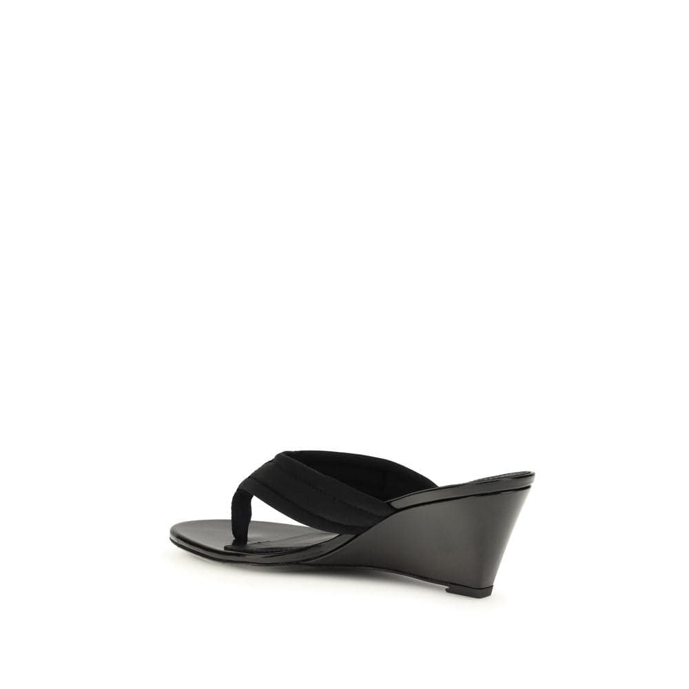 Coperni Black Polyamide Wedge Sandals - 3