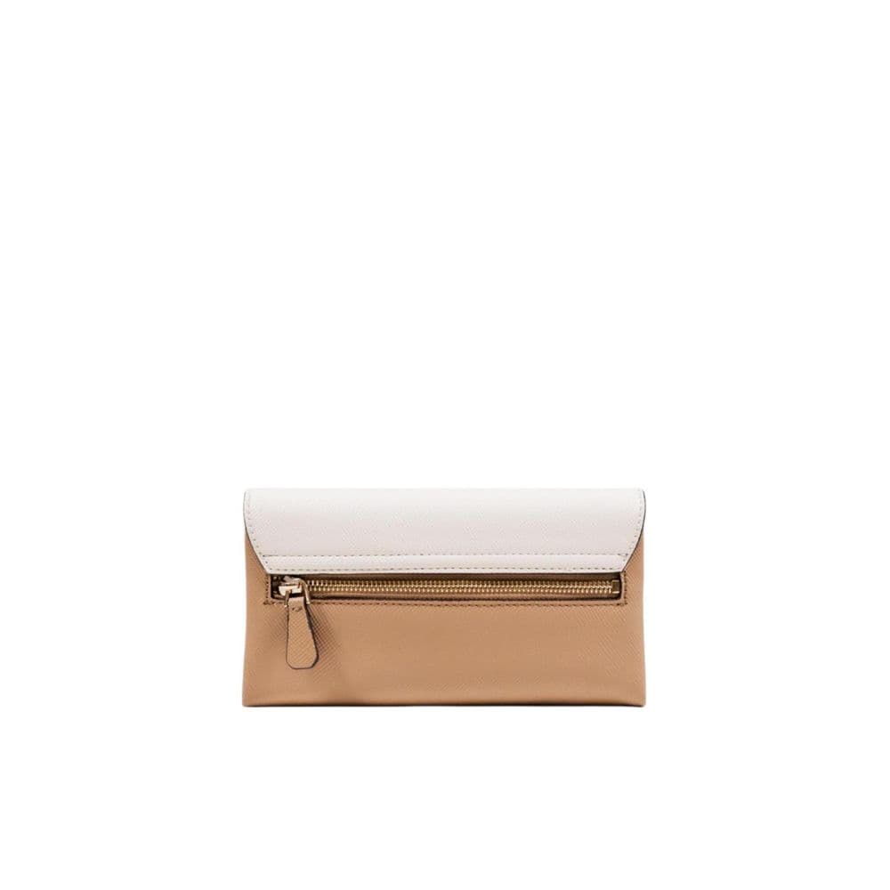 Guess Beige Polyethylene Clutch Bag - 3