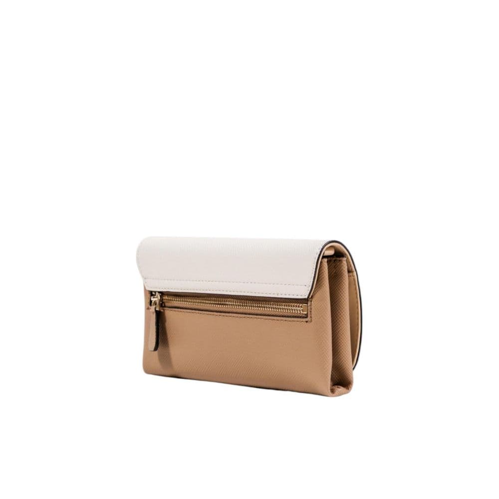 Guess Beige Polyethylene Clutch Bag - 5