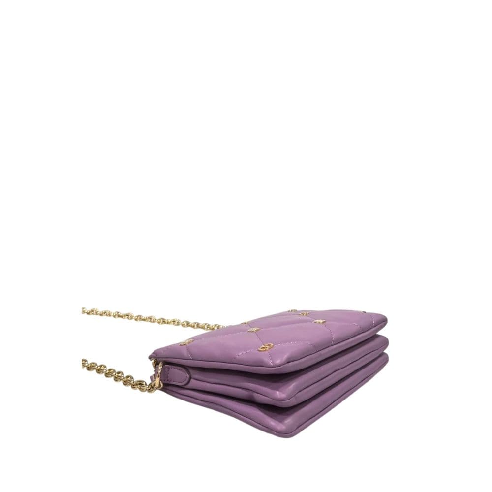 Twinset Purple Faux Leather Women Crossbody Bag - 4