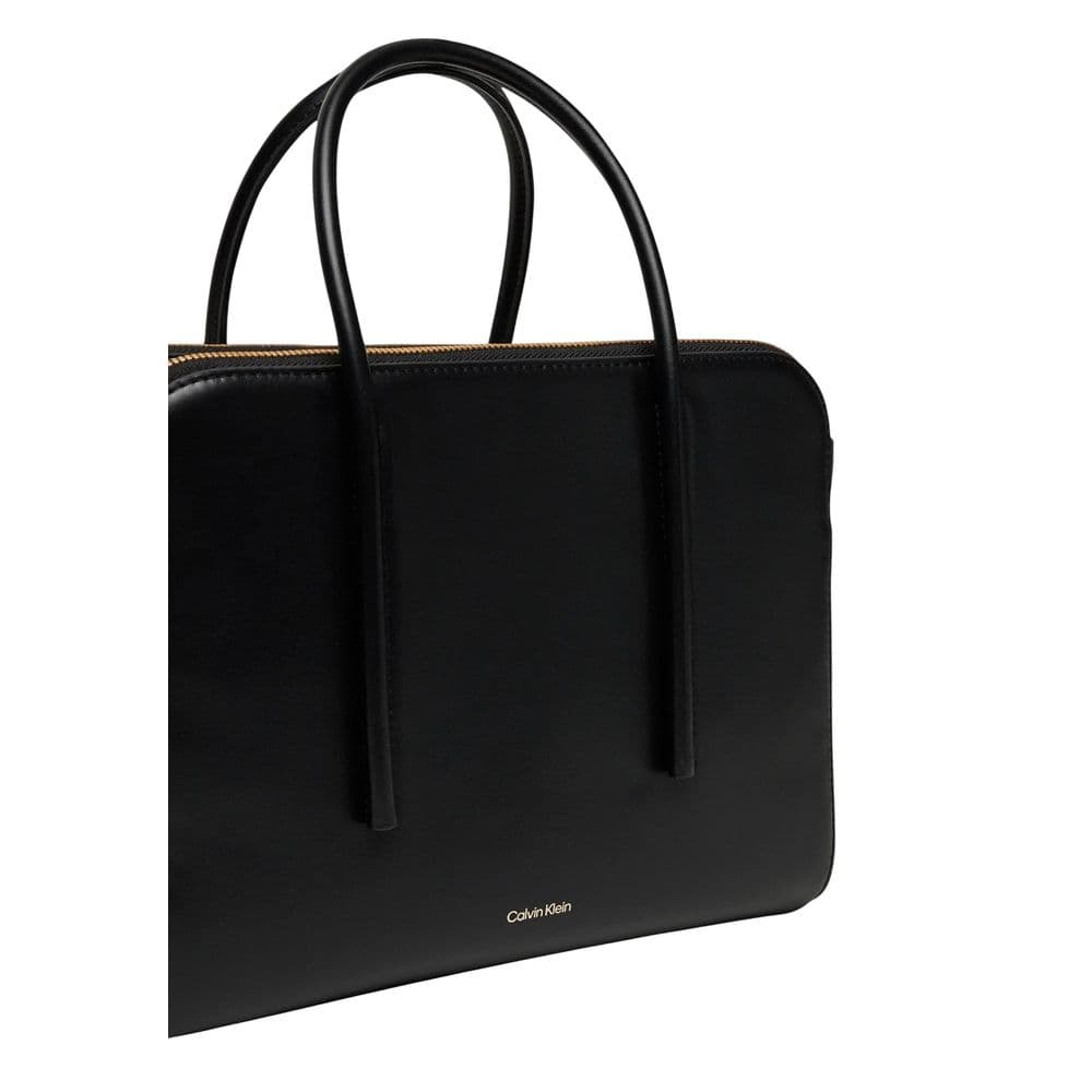 Calvin Klein Black Leather Handbag - 3