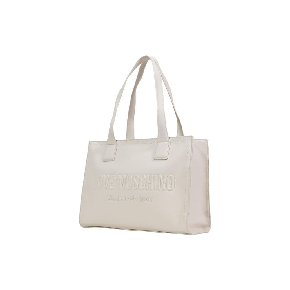 Love Moschino Beige Polyethylene Handbag - 2