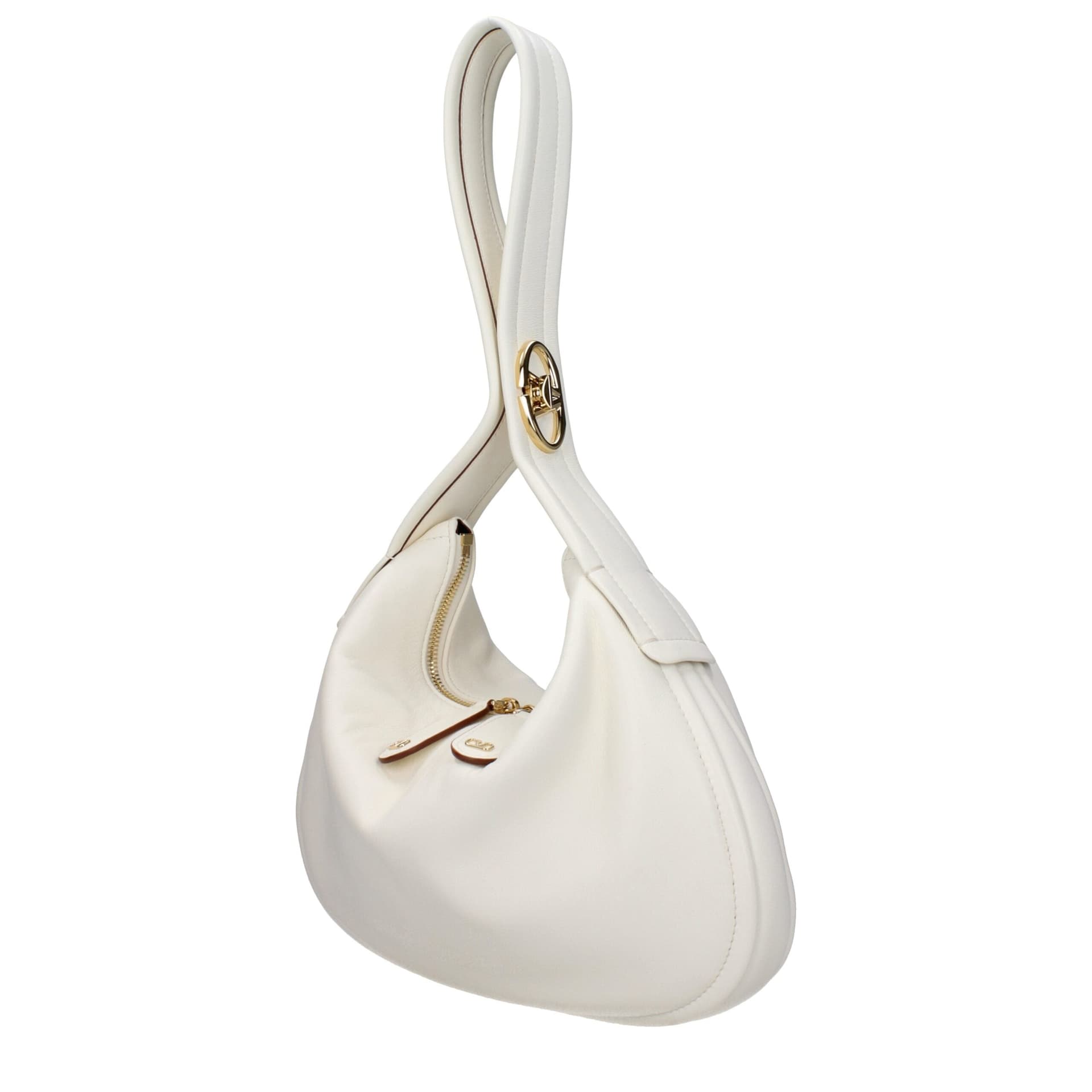 Valentino Garavani Beige Leather Handbag - 2