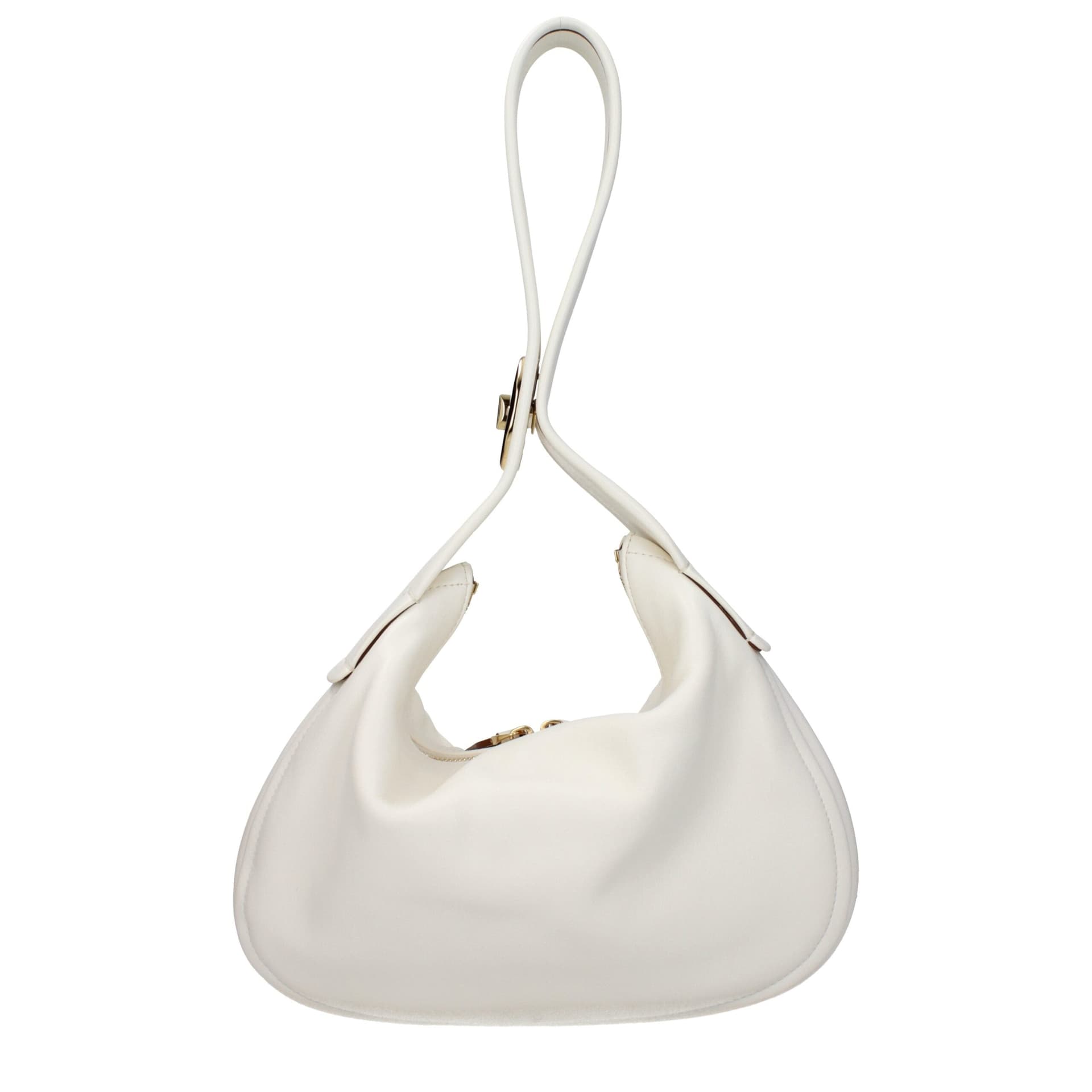Valentino Garavani Beige Leather Handbag - 3