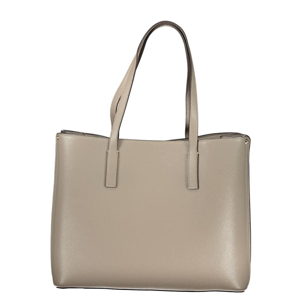 Guess Jeans Grigio Poliuretano Women's Handbag - 2
