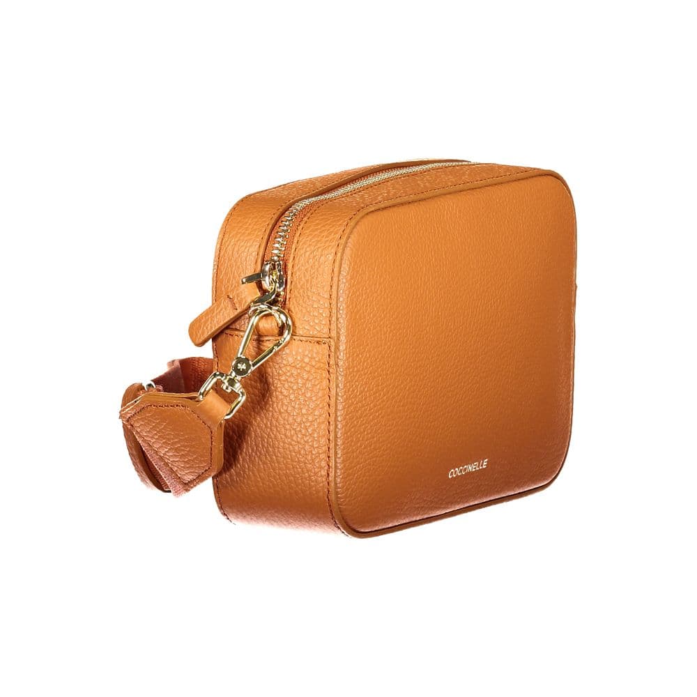 Coccinelle Arancione Leather Woman Handbag - 3