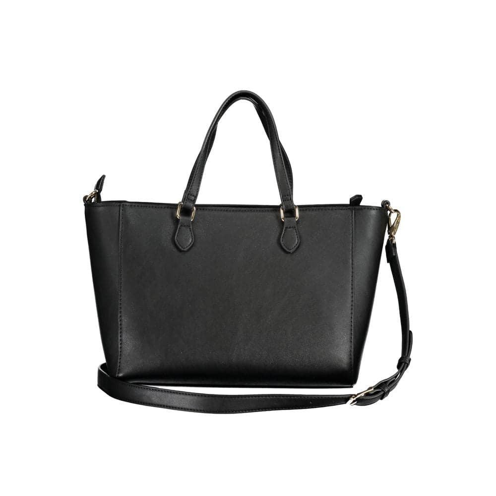 Mario Valentino Black Polyurethane Women Handbag - 2