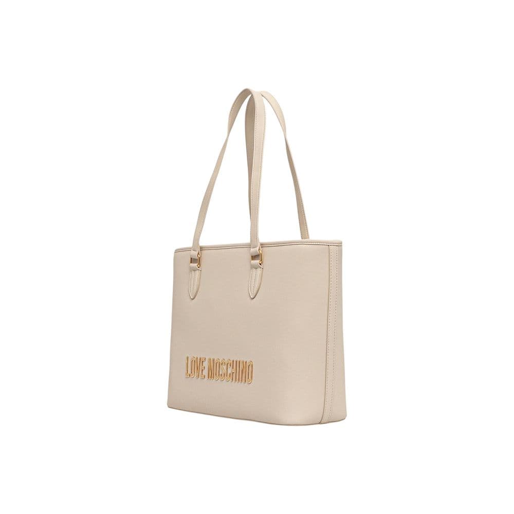Love Moschino Beige Polyethylene Handbag - 2