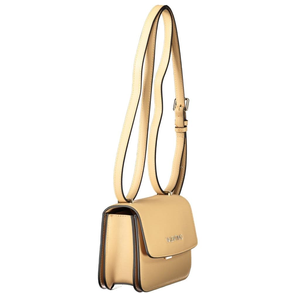 Mario Valentino Beige Polyurethane Womens Bag for Chic and Versatile Looks - 3
