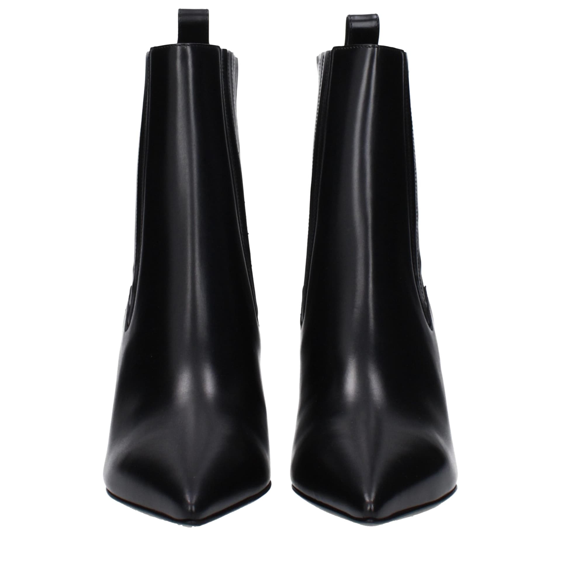 Valentino Garavani Black Leather Ankle Boots - 3