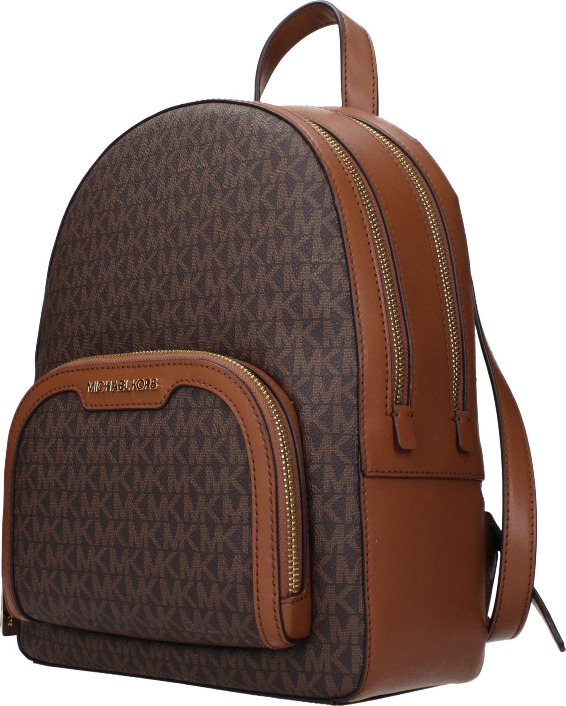 Michael Kors Brown Fabric Backpack - 2