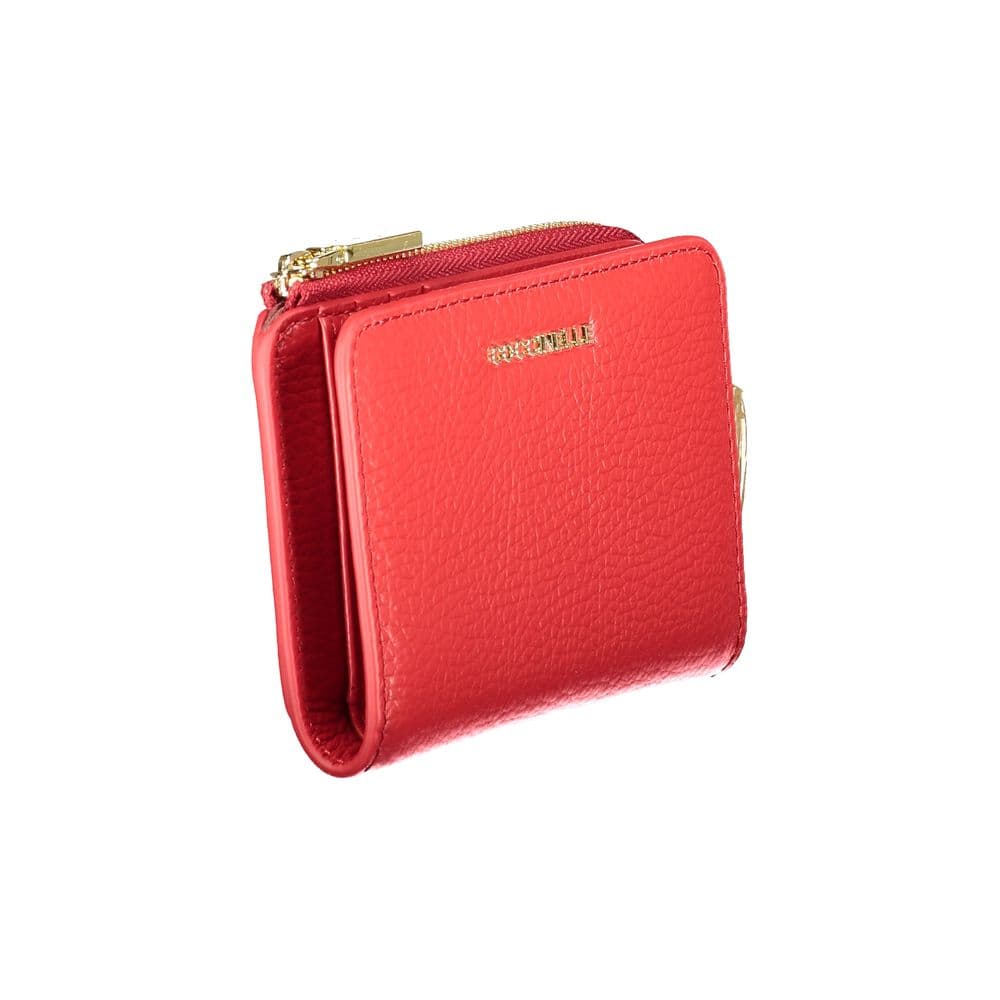 Coccinelle Rosso Leather Women Wallet - 3