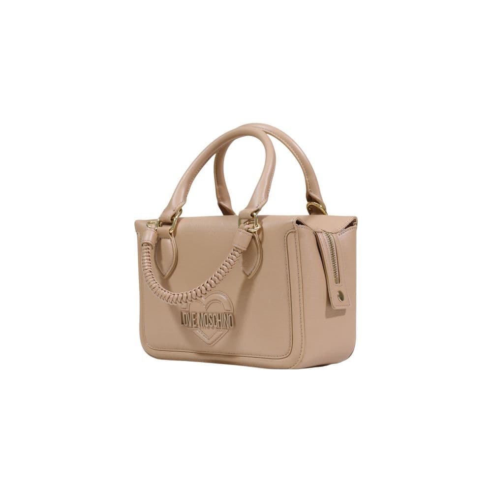 Love Moschino Beige Polyethylene Handbag - 3