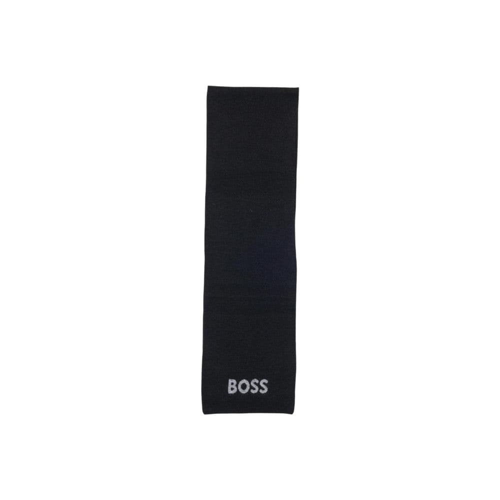 Hugo Boss Black Polyacrylic Scarf - 2