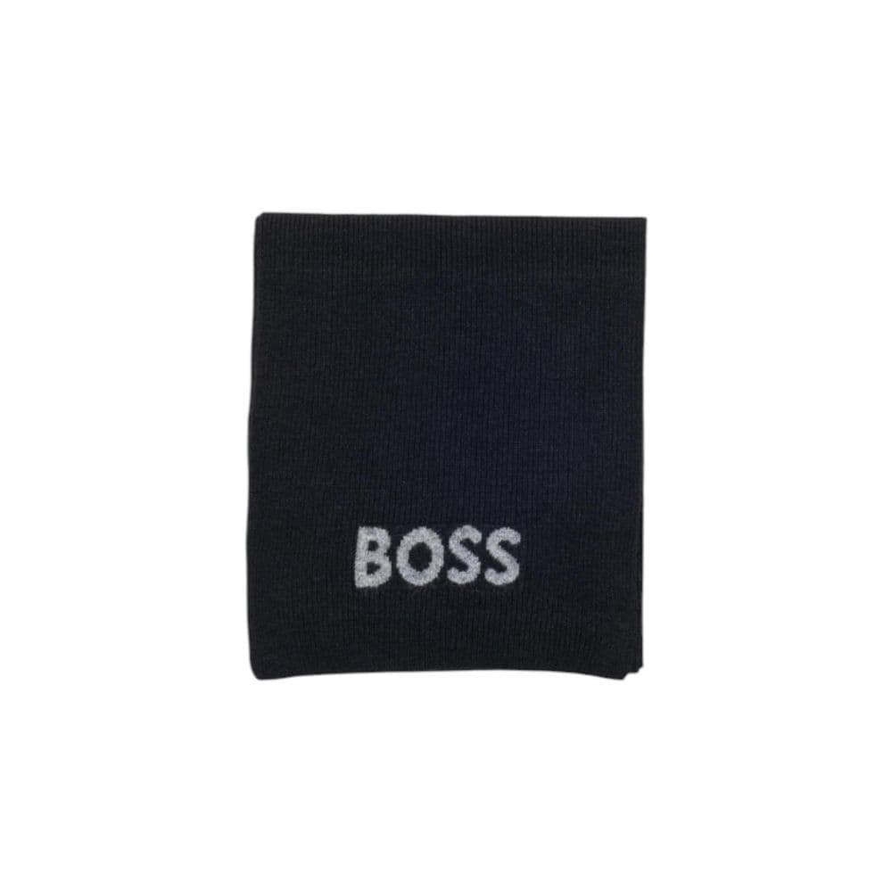 Hugo Boss Black Polyacrylic Scarf - 3