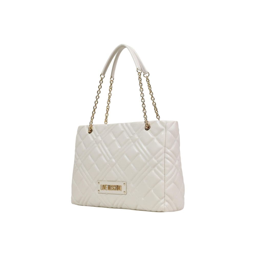 Love Moschino Beige Polyethylene Handbag - 2