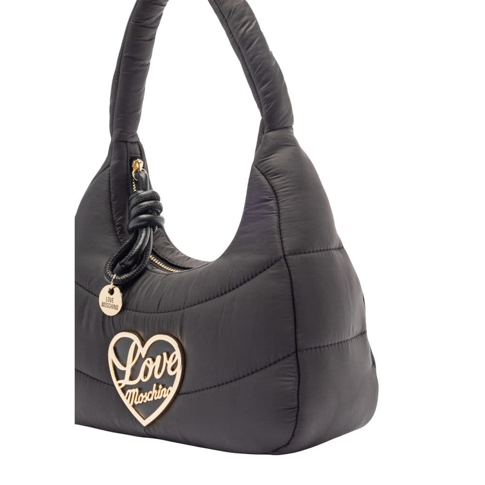 Love Moschino Black Nylon Handbag - 3