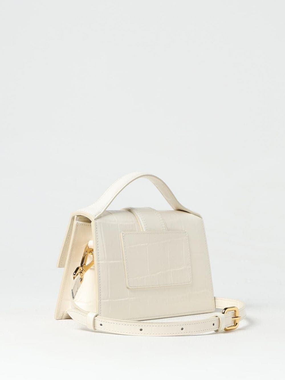 Jacquemus Ivory Cocco Le Grand Bambino Handbag - 2