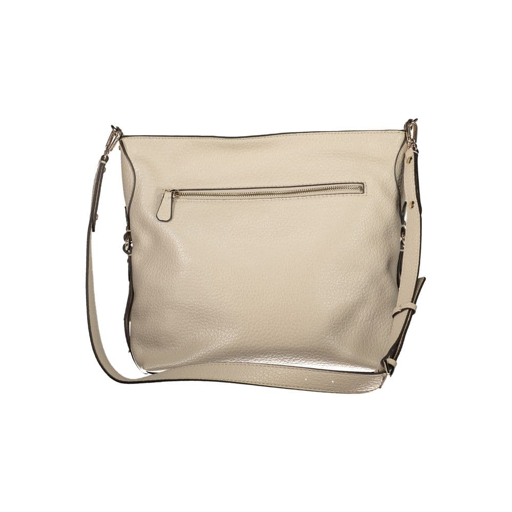 Guess Jeans Beige Polyurethane Women's Handbag - 2