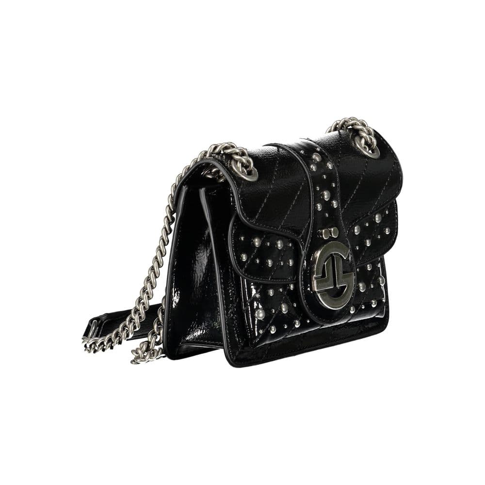 Gaelle Paris Black Polyurethane Women Shoulder Bag - 3