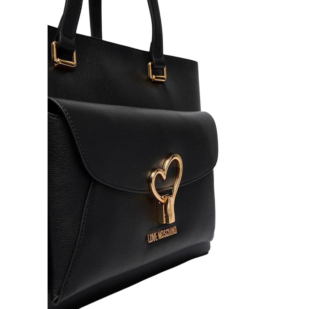 Love Moschino Black Polyethylene Handbag - 2