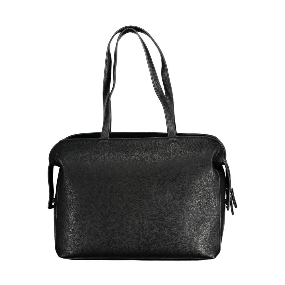 Mario Valentino Black Polyurethane Women's Bag - 2