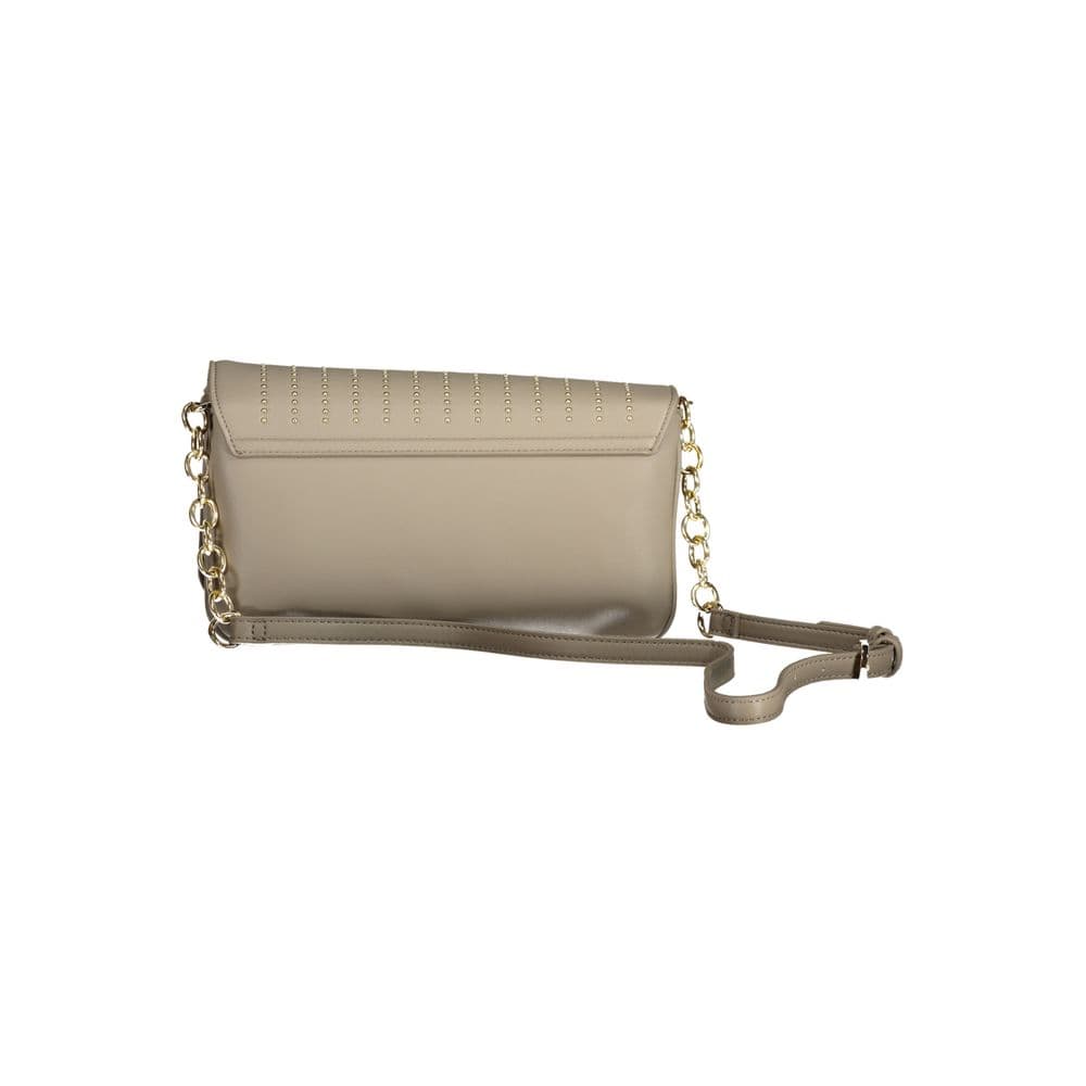 Mario Valentino Beige Polyurethane Women Bag - 2