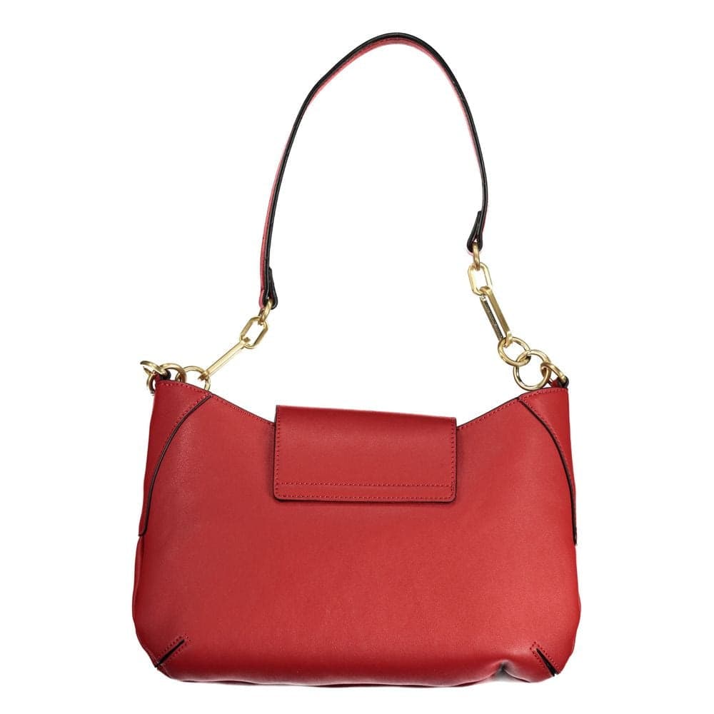 Mario Valentino Rosso Polyurethane Women's Bag - 2