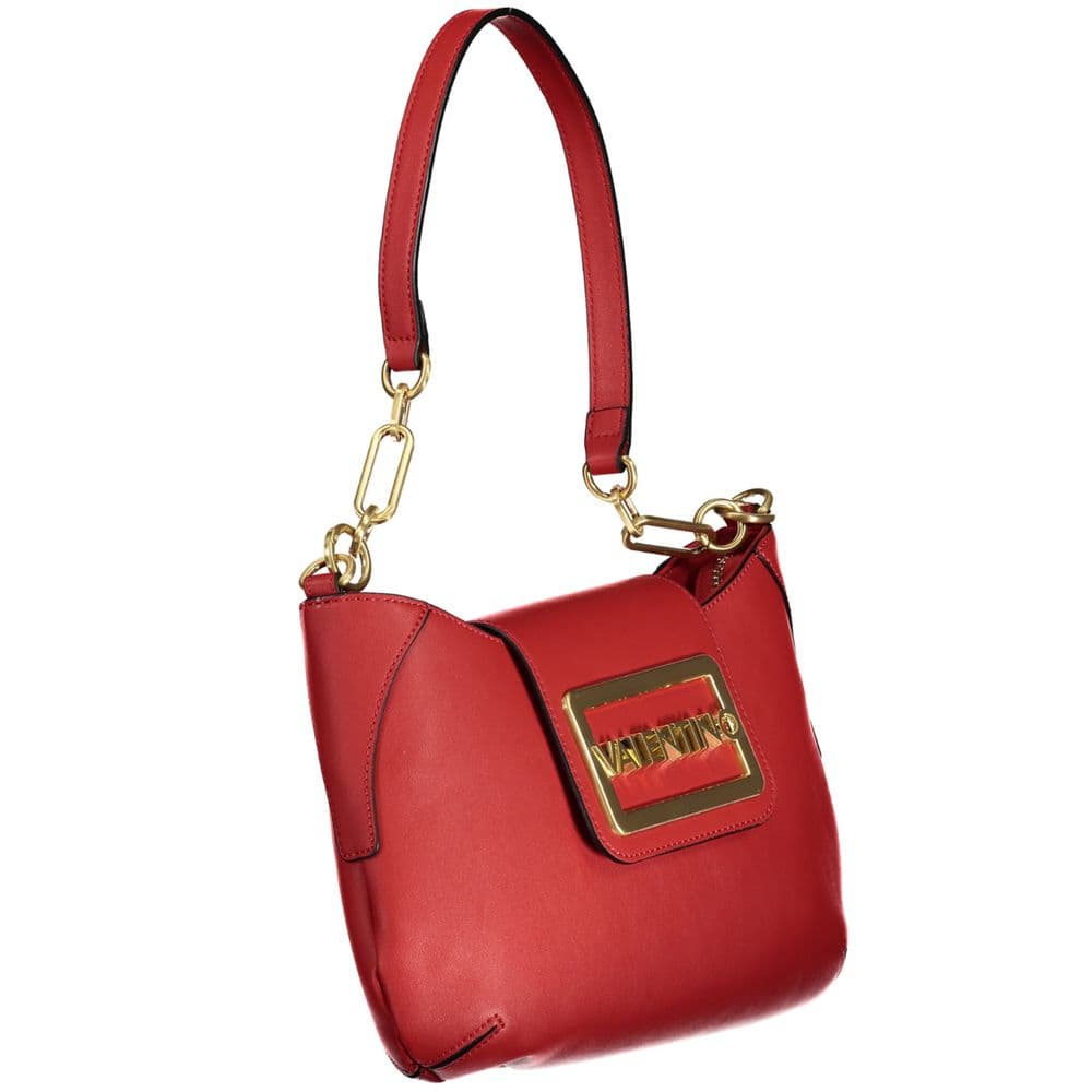 Mario Valentino Rosso Polyurethane Women's Bag - 3