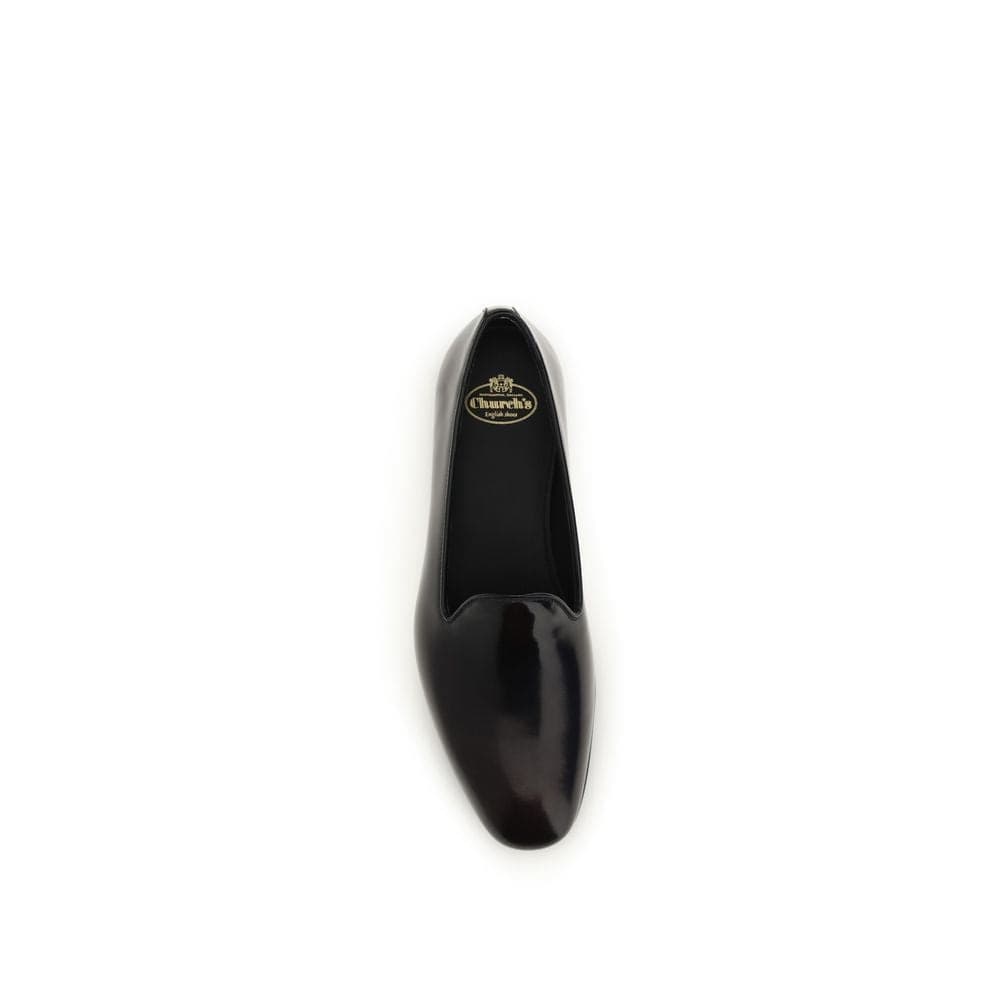 Church's Bordeaux Calf Leather Bos Taurus Slip-On Loafers - 4