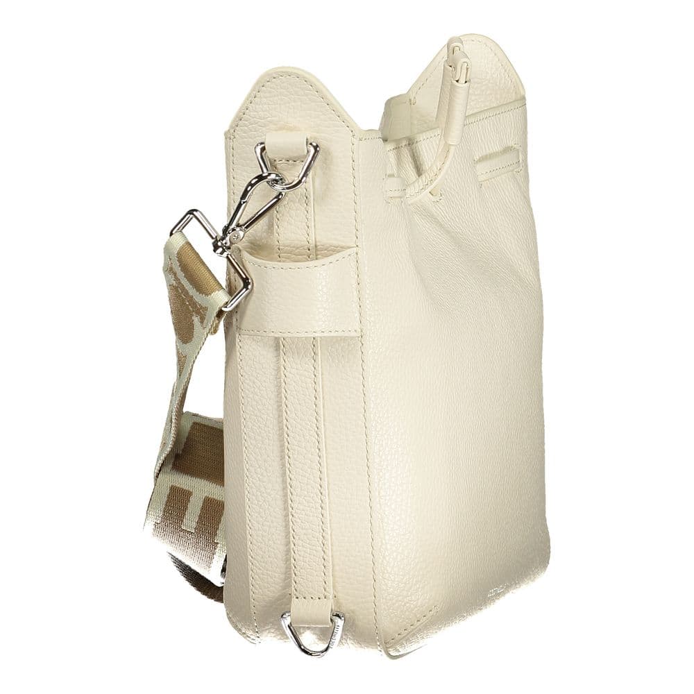 Coccinelle Bianco Leather Women Handbag - 3