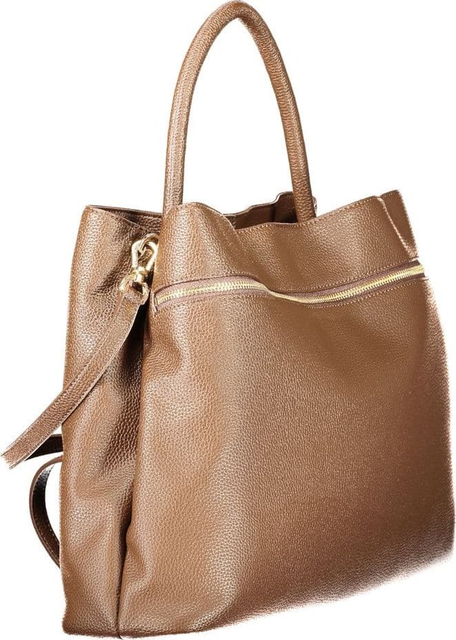 Twinset Marrone Poliuretano Woman Tote - 3